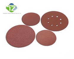 FIVE INCH ALUMINUM OXIDE SANDING DISC