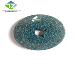 FIVE INCH ZIRCONIA FIBER DISC