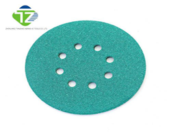 FIVE INCH GREEN COATING SANDING DISC