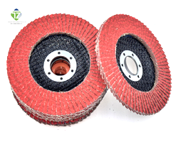 FIVE INCH CERAMIC FLAP DISC