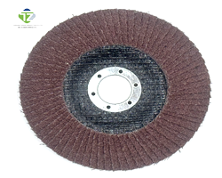 FOUR POINT FIVE INCH ALUMINUM OXIDE FLAP DISC