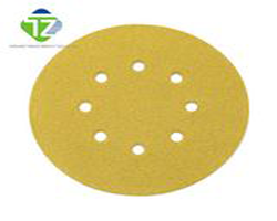 FIVE INCH YELLOW COATING SANDING DISC